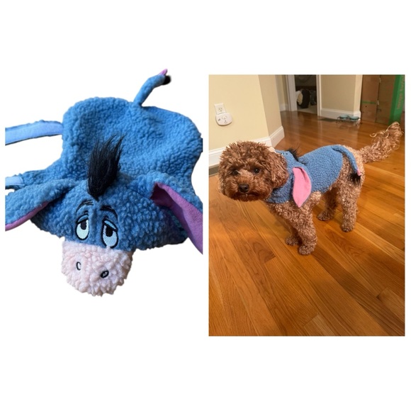 Disney Other - Disney Eeyore Dog Halloween Costume – Size Small – Winnie the Pooh Pet Outfit